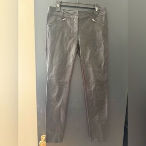 Charlotte Ronson Leather + Legging Pants Size 6